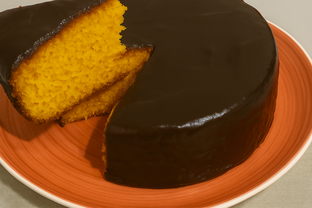 Bolo de cenoura fofinho